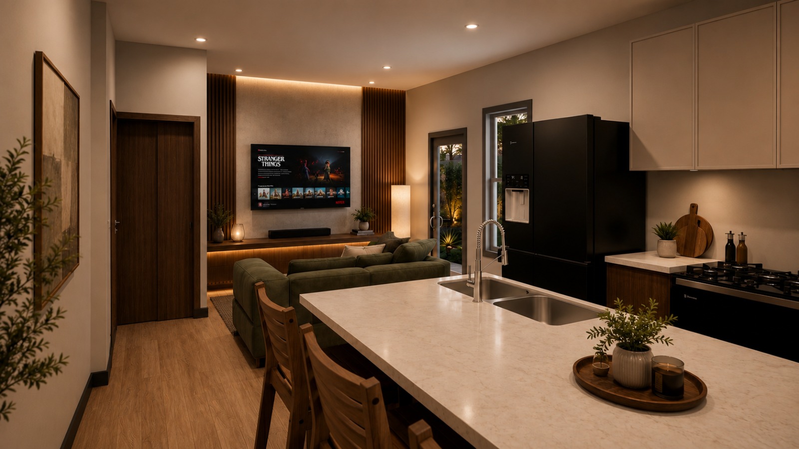 Alpha Casitas interior design example one